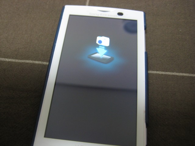 Xperiaの初回起動